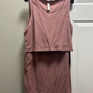 Latched Mama Mauve Tank Top